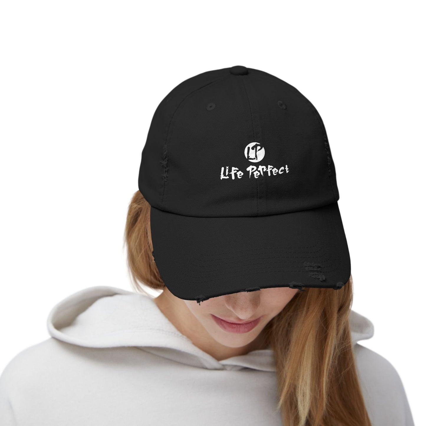 Distressed Cap - LIFE PERFECT