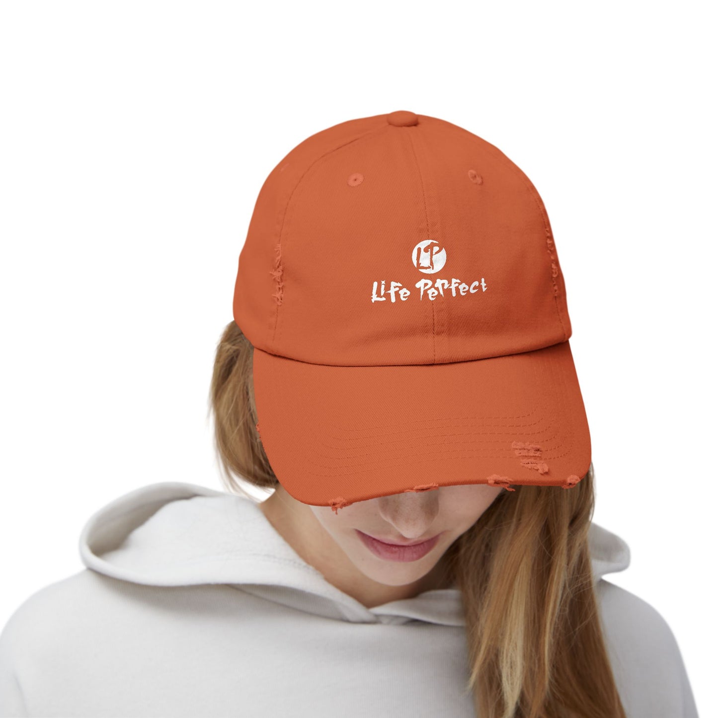 Distressed Cap - LIFE PERFECT
