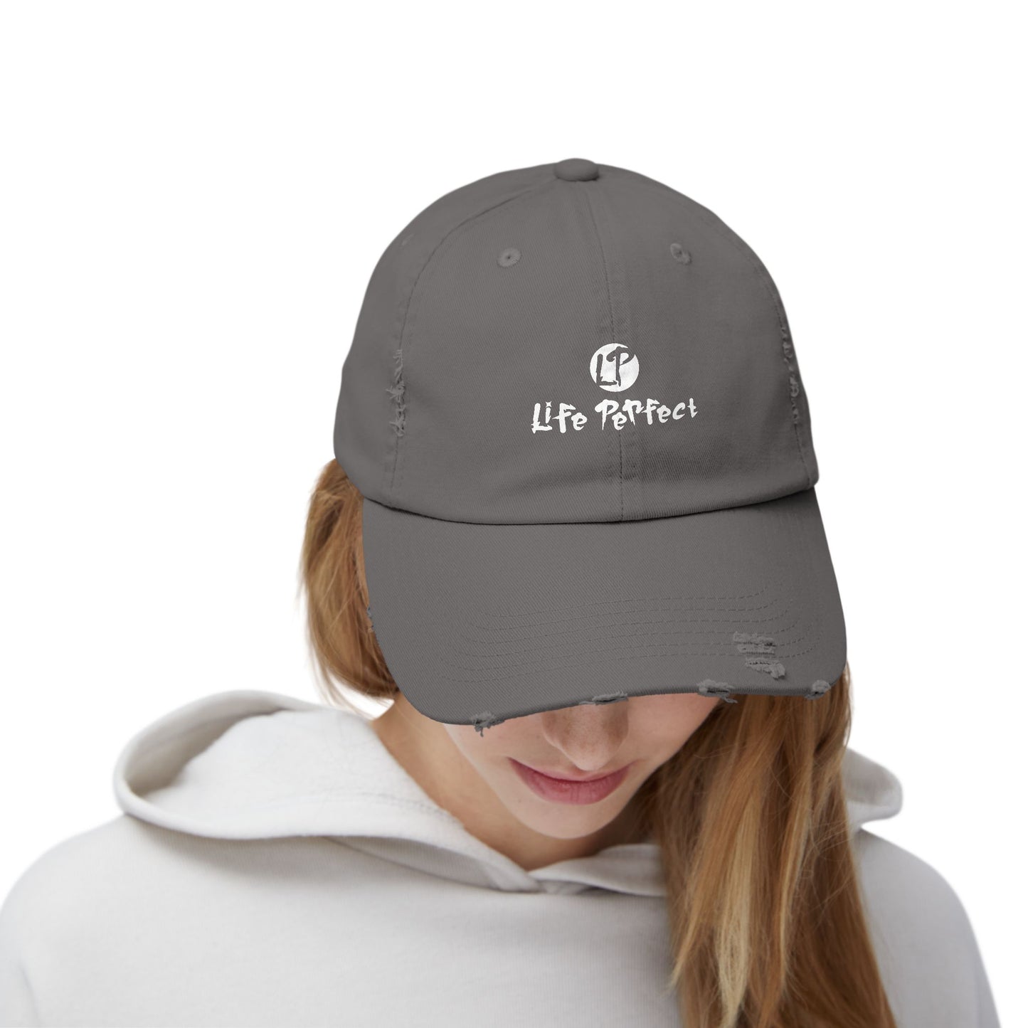 Distressed Cap - LIFE PERFECT