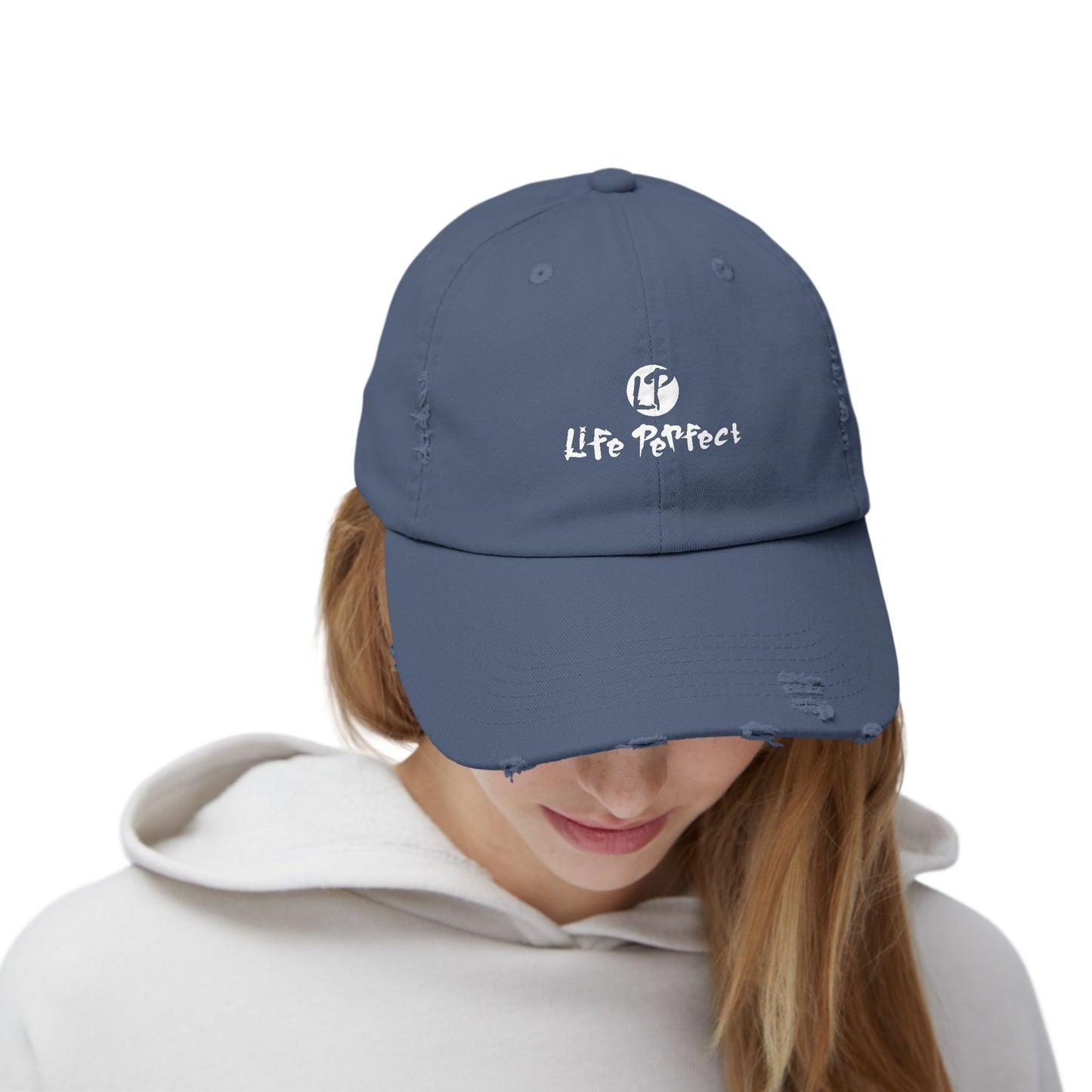 Distressed Cap - LIFE PERFECT