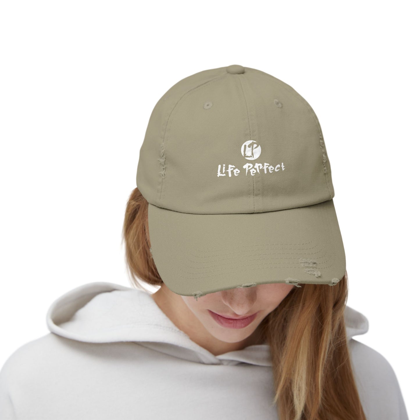 Distressed Cap - LIFE PERFECT