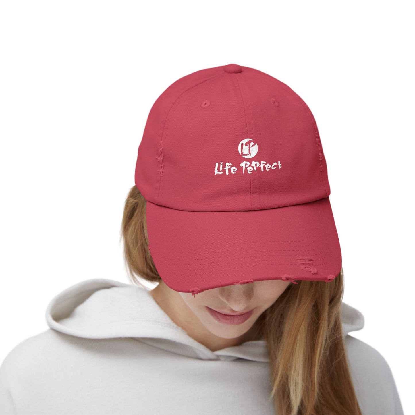Distressed Cap - LIFE PERFECT